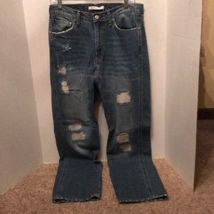 Calvin Klein distressed jeans size 31X30
